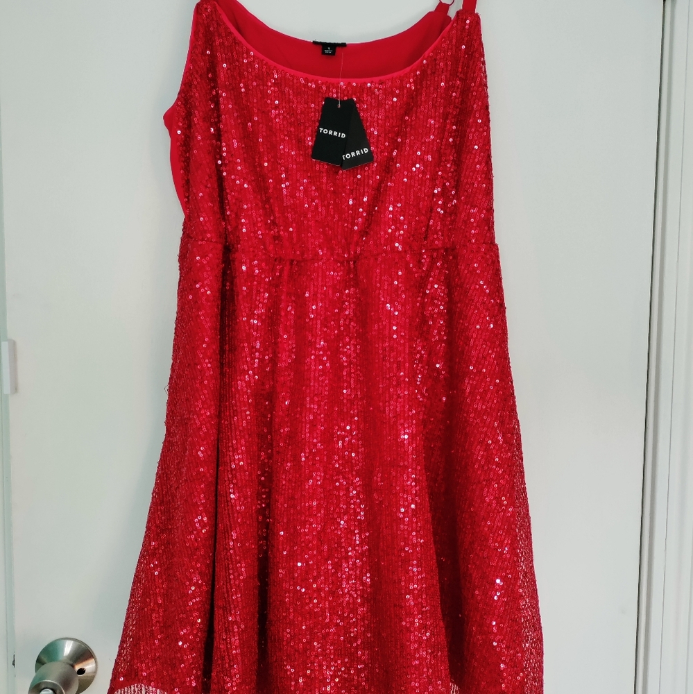 Torrid size 1 sequin dress